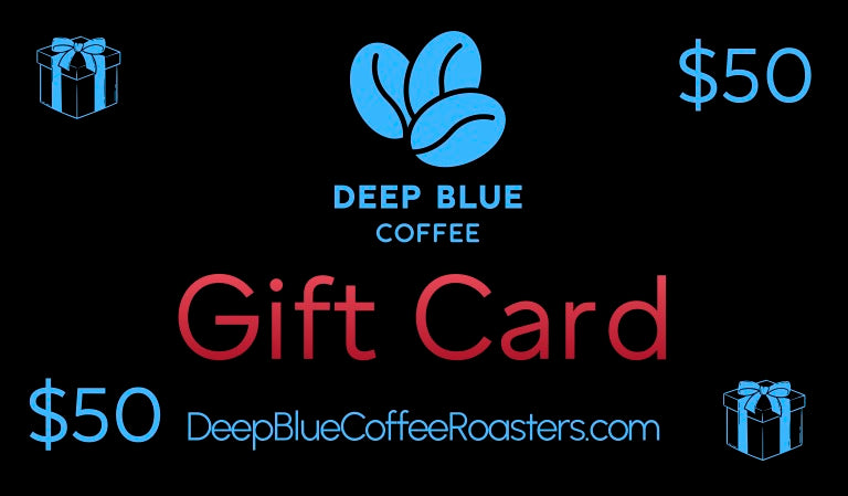 GIFT CARD Deep Blue Coffee Roasters