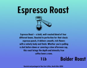 Espresso Roast Coffee (1 lb)