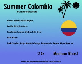 Summer Colombia Coffee (12oz.)