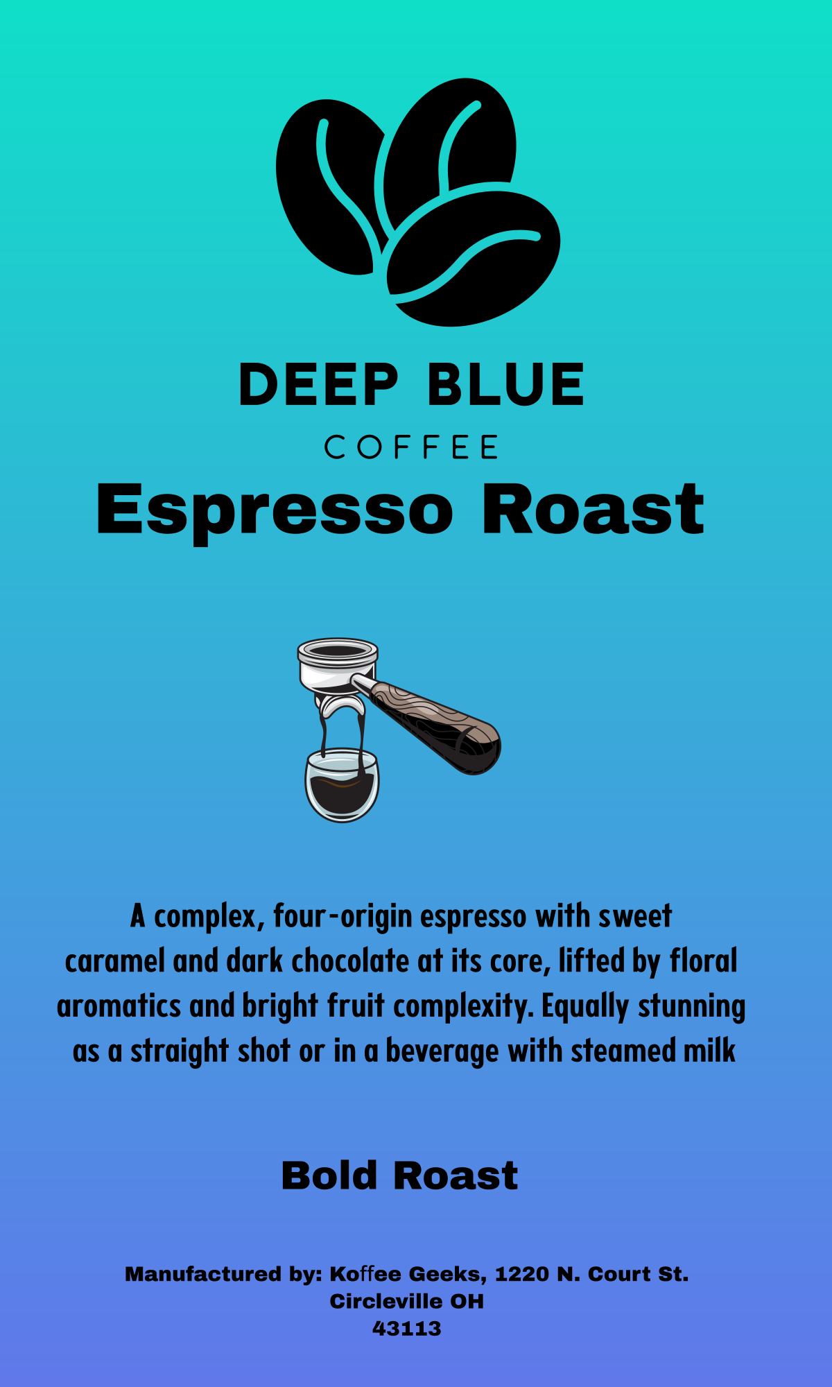 Espresso Roast Coffee (12oz.)